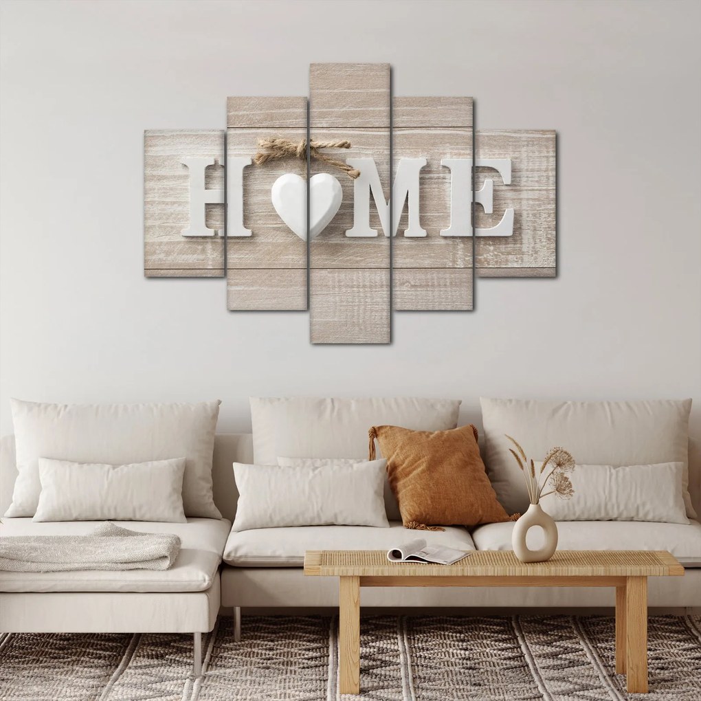 Obraz - Domov (150x105 cm)