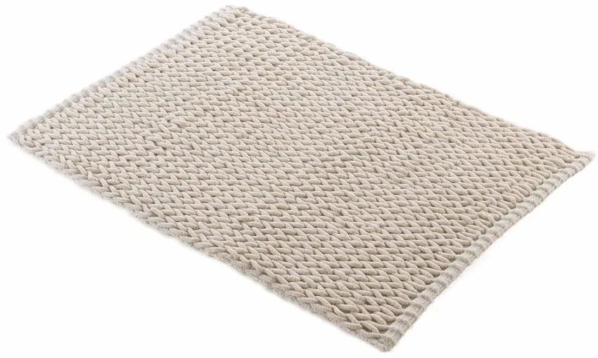 Béžová kúpeľňová predložka 50x80 cm Isalis – douceur d'intérieur