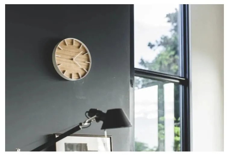 Nástenné hodiny YAMAZAKI RIn Claro, ⌀ 27 cm