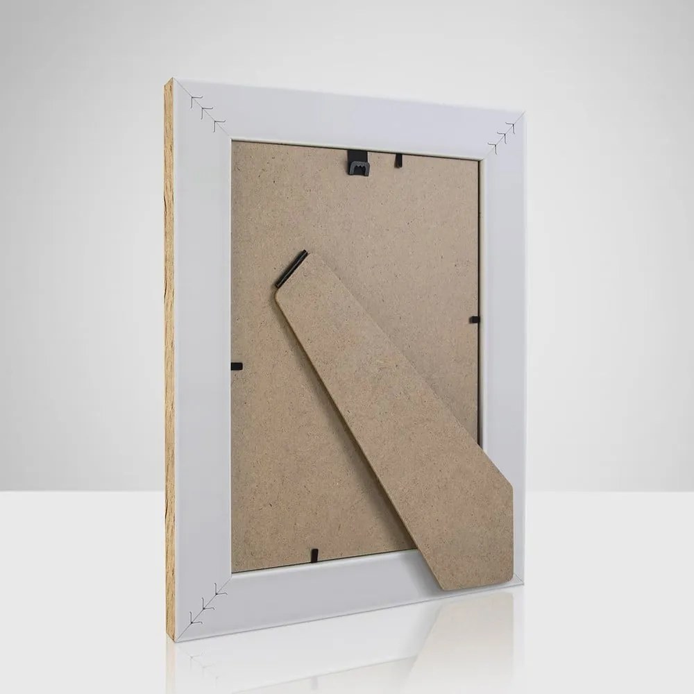 Plastový rámček v prírodnej farbe 21x26 cm