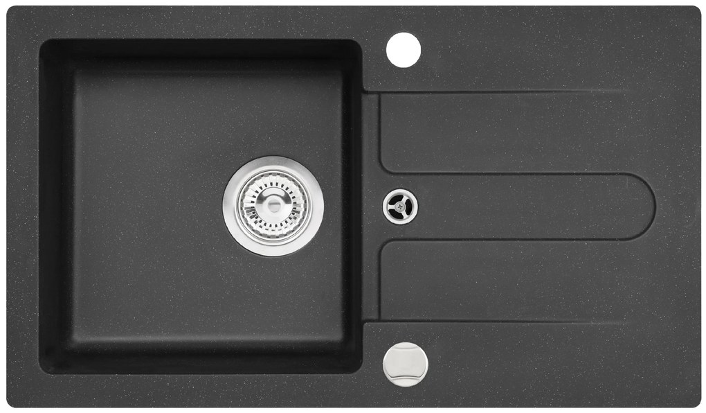 ALVEUS CZ CORTINA 110- 91 jednoduchý sifon + záslepka Bauhaus