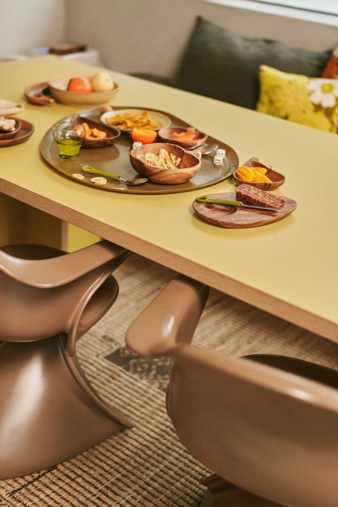 HK living Drevená miska Apple Acacia Large