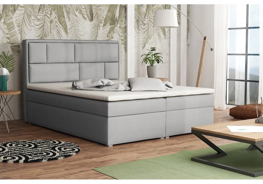 Kontinentálna posteľ Nido Box, Rozmer postele: 140x200, Dostupné poťahy: Victoria 14 865
