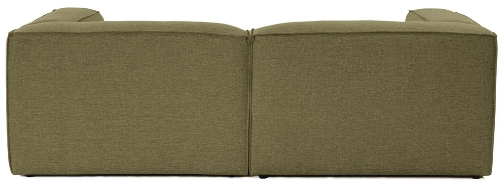 Dvojmiestna pohovka z ľanu LinoLuxe - khaki