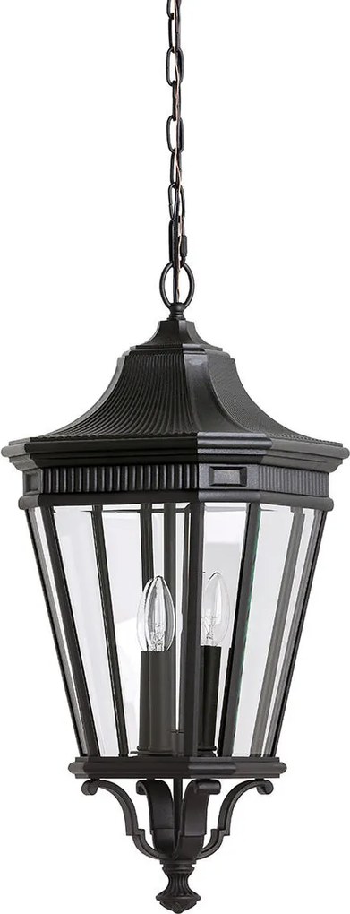 XXXLutz VONKAJŠIE ZÁVESNÉ SVIETIDLO, 30.5 /69.7 cm Elstead Lighting - Online Only bytové doplnky - 009093076811