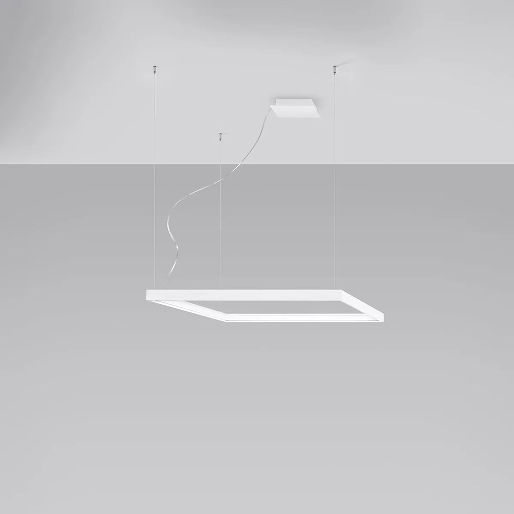 Závesné LED svietidlo Nelya m, 1x LED 50w, 3000k, w