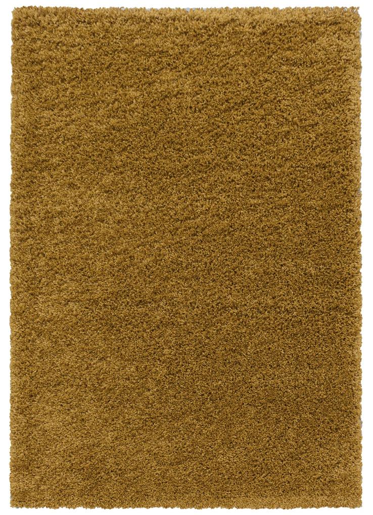 Ayyildiz Kusový koberec SYDNEY 3000, Zlatá Rozmer koberca: 140 x 200 cm