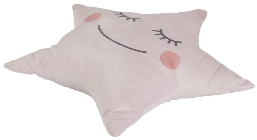 Detský dekoračný vankúšik PINKY, ružový