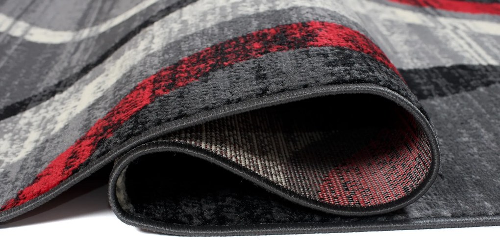 TA Koberec F844B SIVÁ LACNÁ PP CRM Rozmer: 70x250 cm