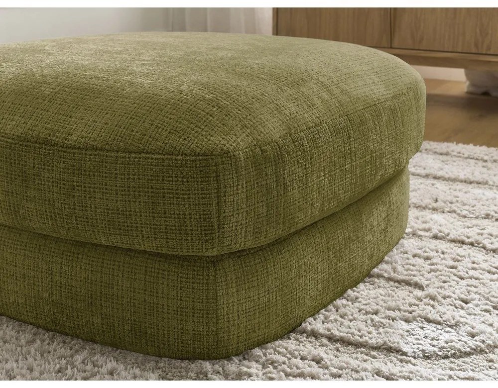 Kaki ženilková podnožka Leonore – Bobochic Paris