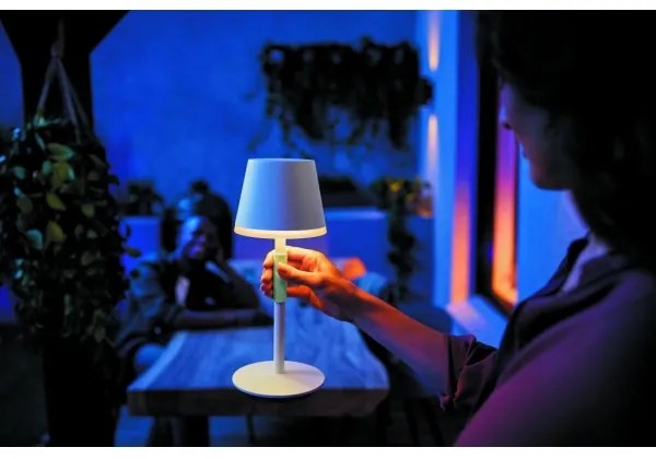 Philips-LED RGBW Stmievateľná dotyková lampa Hue GO LED/6,2W/230V 2000-6500K IP54
