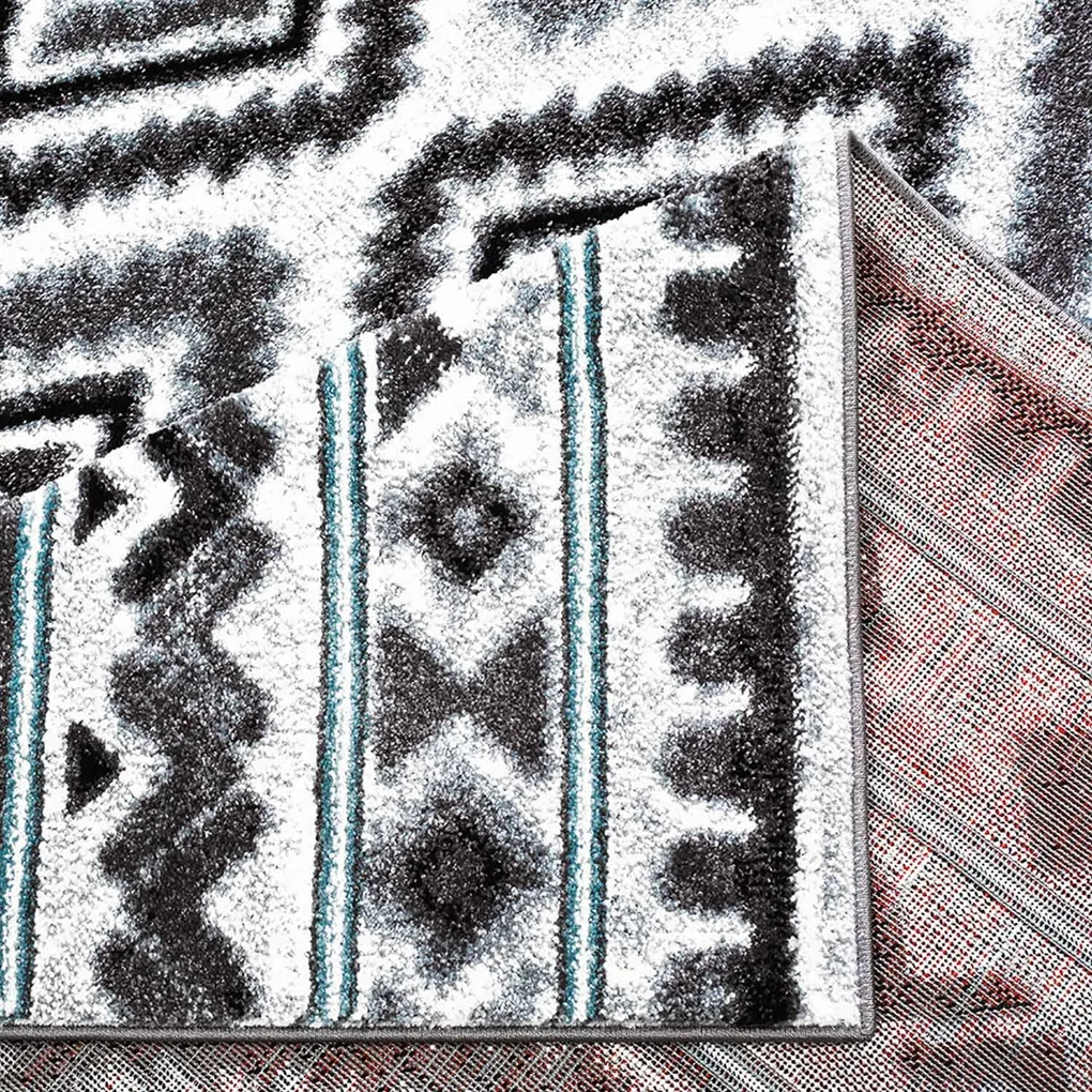 Dekorstudio Moderný koberec MODA SOFT sivo modrý 1129 Rozmer koberca: 80x150cm