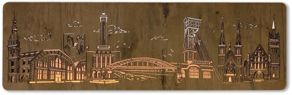 Svietiaci obraz Mesto