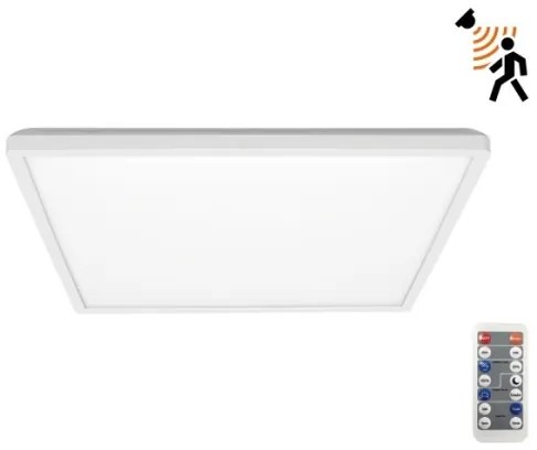 LED kúpeľňové svietidlo NIVERA LED/24W/230V IP54 30x30 cm biele + DO