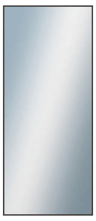 DANTIK - Zrkadlo v rámu, rozmer s rámom 60x140 cm z lišty Hliník čierna (7022021)