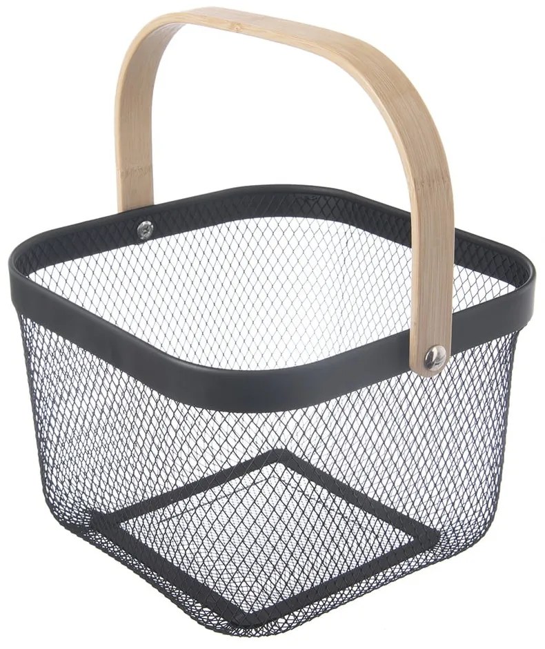 Drôtený kovový košík 24,5x24,5x30 cm Radka – Orion