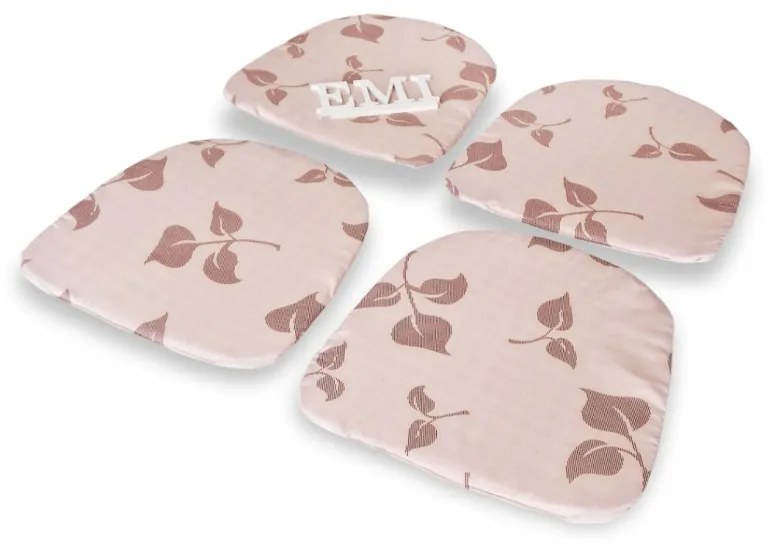 Podušky na sedenie Flowers set 4 ks EMI