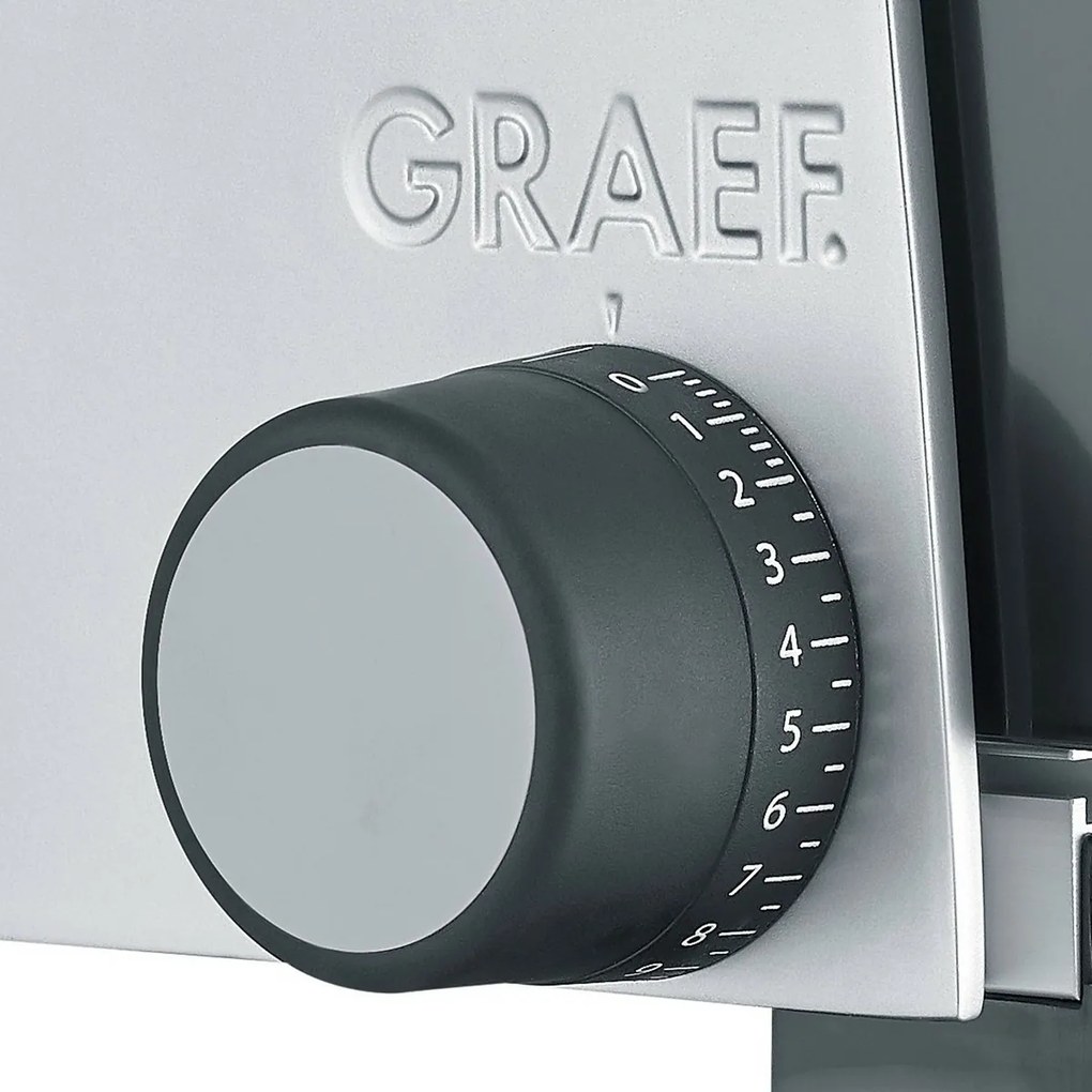 Graef STYLE S 10005 elektrický krájač, strieborný