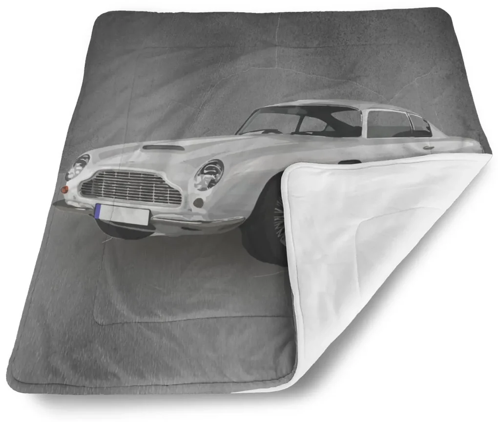 Sablio Deka pre bábätko Aston Martin Tmavé pozadie - 80x100 cm