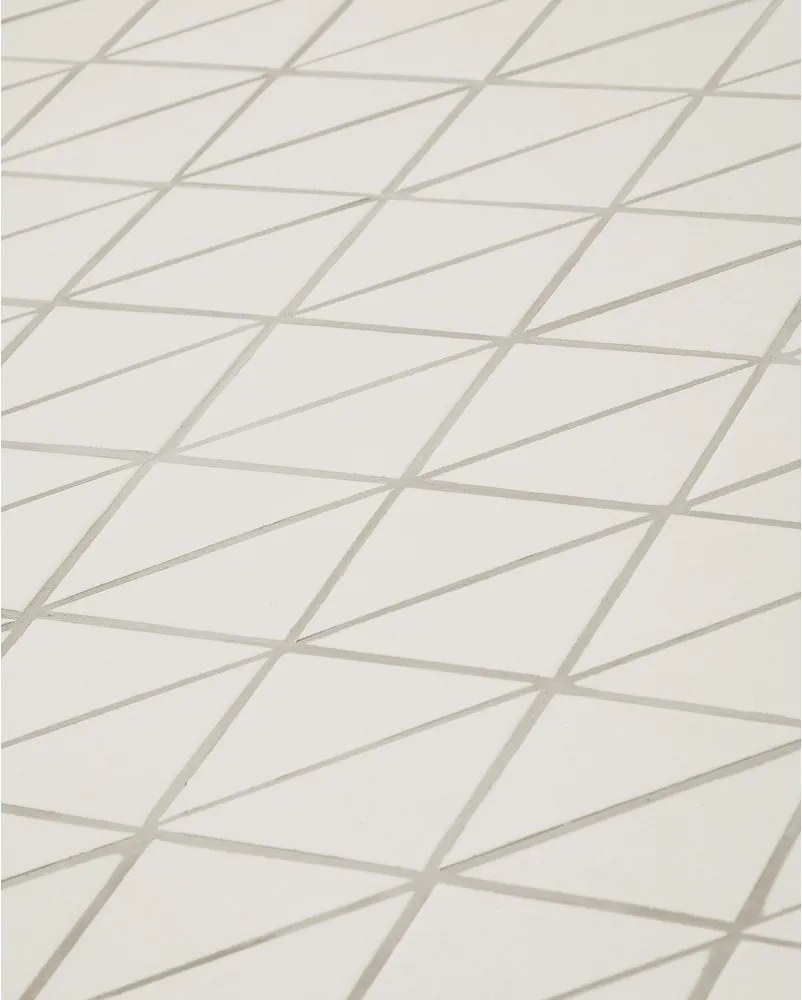 Oceľový záhradný jedálenský stôl 91x182 cm Maurina – Kave Home