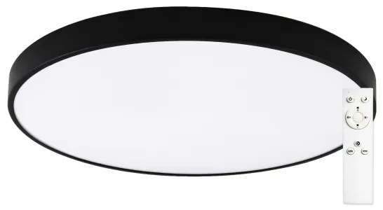 Top Light-LED stmievateľné stropné svietidlo PETAL LED/60W/230V pr. 59 cm čierne+DO