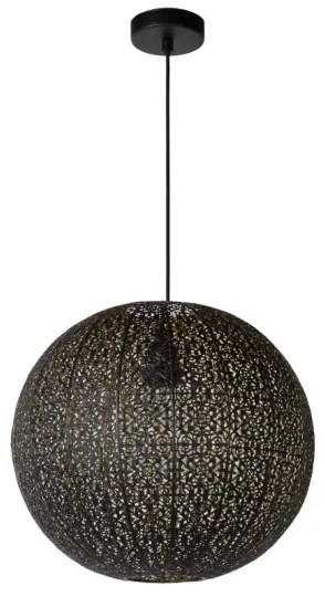 Lucide 78383/40/30 - Závesné svietidlo TAHAR 1xE27/60W/230V čierna