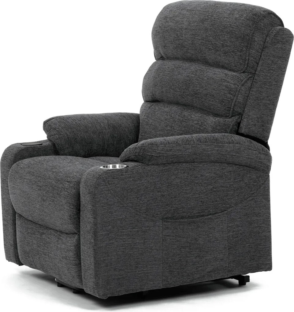Elektrické polohovacie kreslo TV-S8348 GREY2 Farba: Sivá