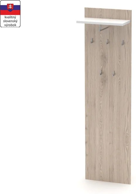 Vešiakový panel Rioma Typ 19 - san remo / biela
