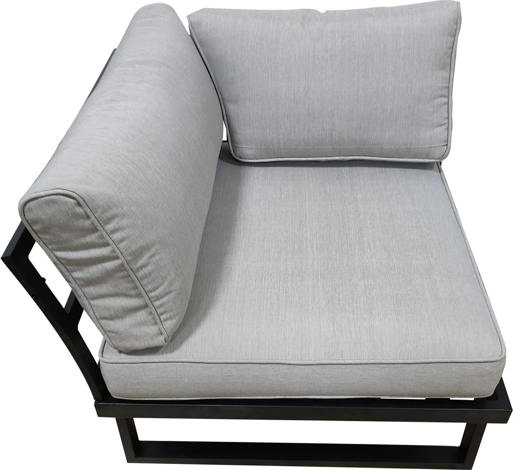 Rohová súprava záhradného nábytku Houseland Valencia pre 5 osôb