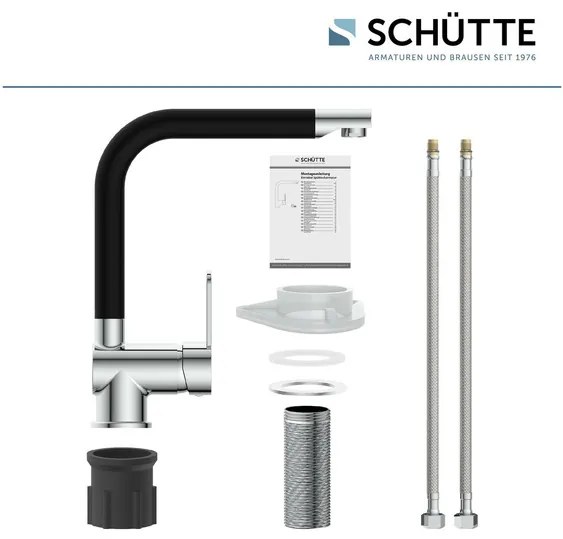 Schütte Kuchynská batéria RIO (chróm/čierna)  (100335931)