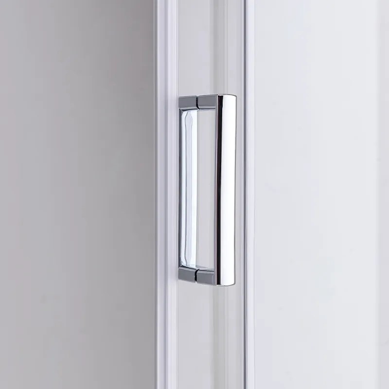 BPS-koupelny Štvorcový sprchový kút KZ93D 70x70 chróm/transparent - bez vaničky