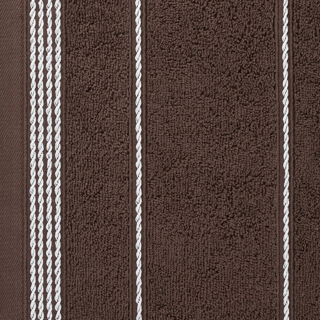 FROTÉ UTERÁK MIRA4 SADA 6KS 50X90 CM HNEDÁ