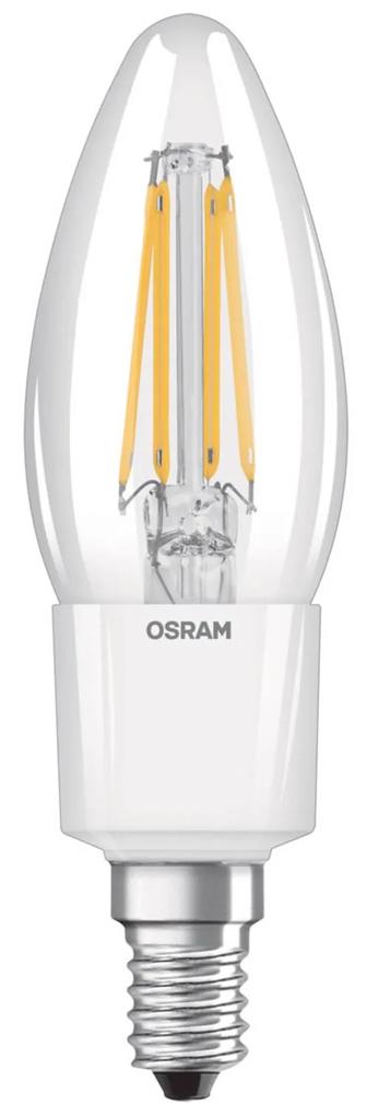 OSRAM LED sviečka E14 5,5W Classic B 2 700K číra