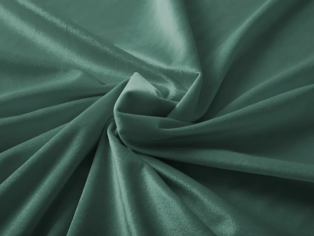 Biante Zamatový štvorcový obrus SV-036 Ľadovo zelený 2 40x40 cm