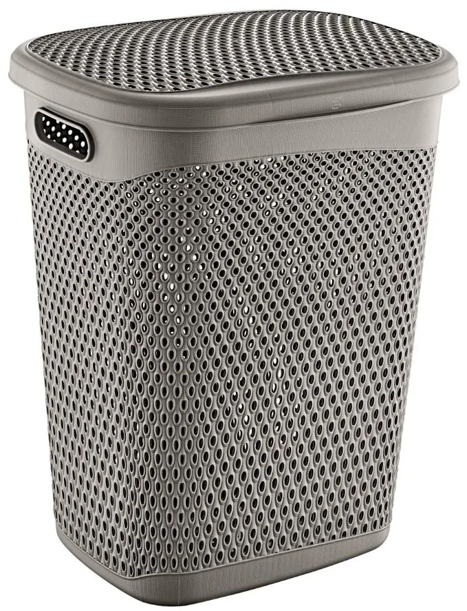 Aqualine Sapho, KATRE Kôš na bielizeň s vekom, 55l, terra, TRN-171-05