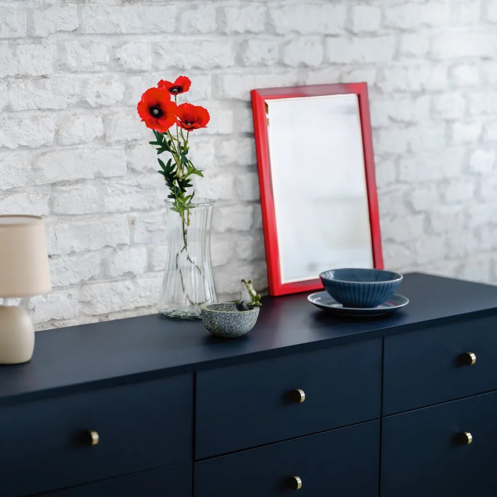 Sklenená váza Nigella 23,5 cm, číra