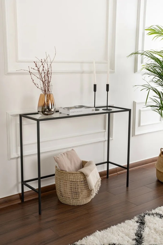 Dekoratívny stôl Canvas Black