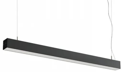 RED - Design Rendl - R12721 - LED Luster na lanku PESANTE LED/40W/230V čierna