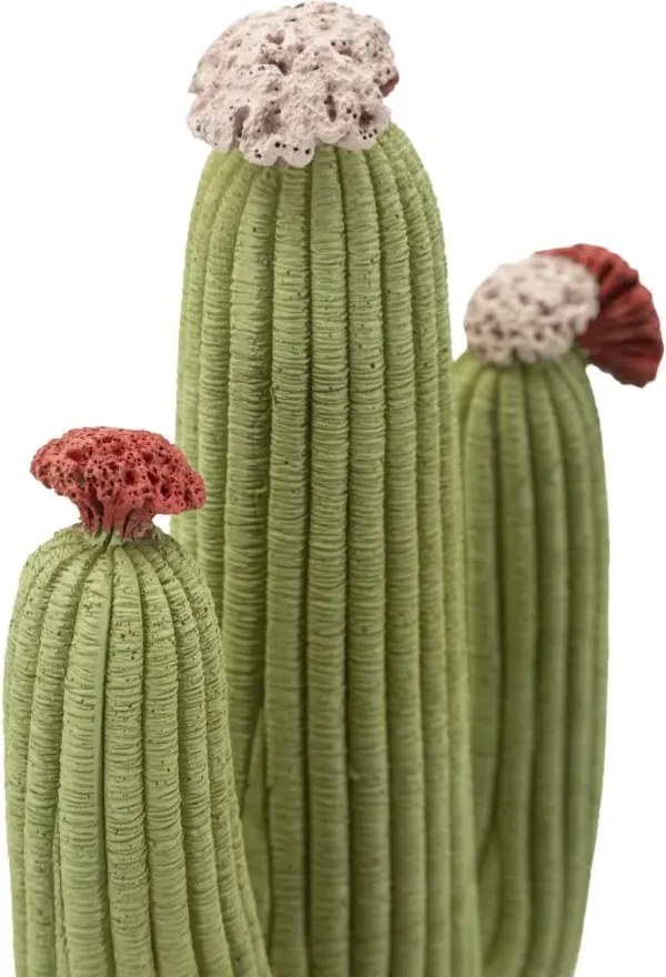 Dekoratívna soška Cactus 45 cm zelená
