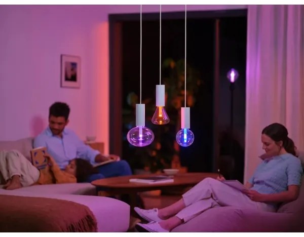 LED RGBW Stmievateľná žiarovka Philips Hue White And Color Ambiance E27/6,8W/230V