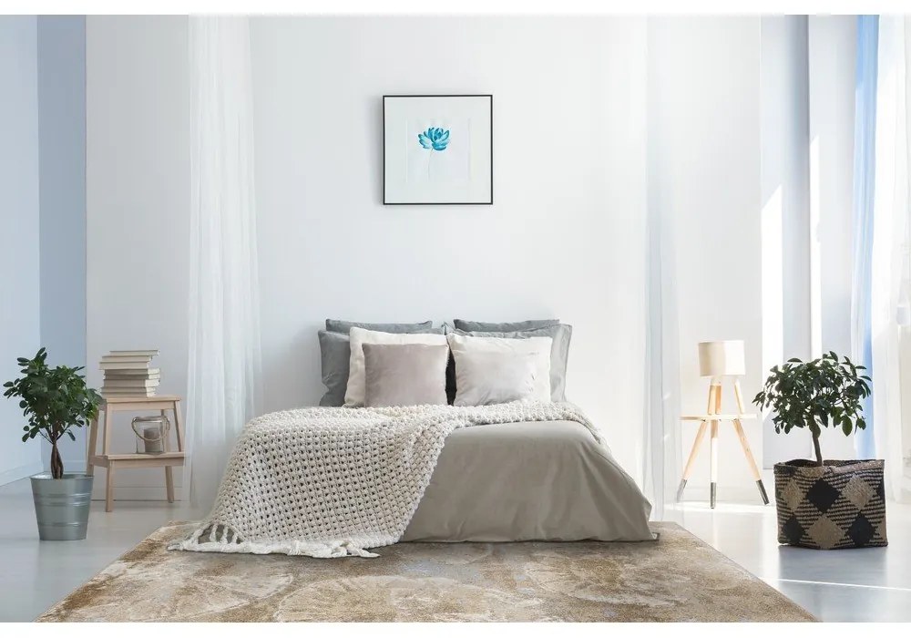 Béžový koberec 133x180 cm Avanti – FD