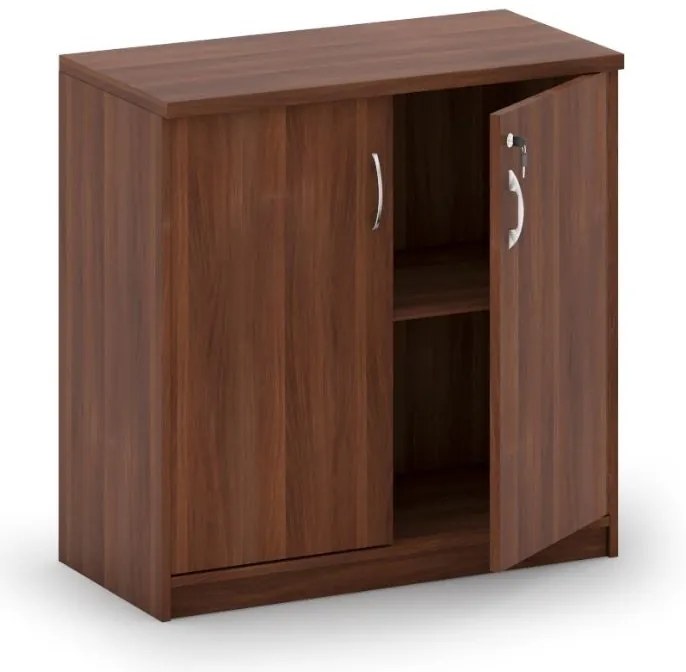 Kancelárska skriňa MIRELLI, 800 x 400 x 800 mm, orech