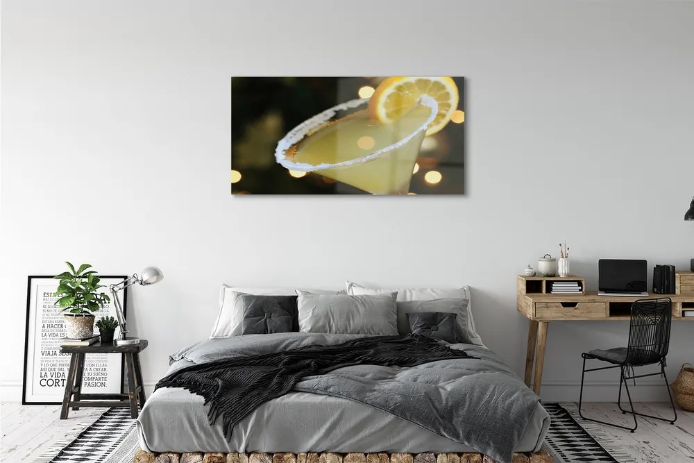 Obraz plexi Koktail citrón 125x50 cm