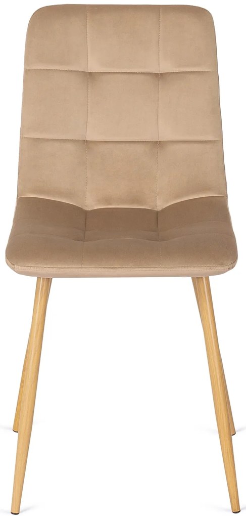 PROXIMA.store - Čalúnená jedálenská stolička FREDY FARBA: sivá, FARBA NÔH: buk