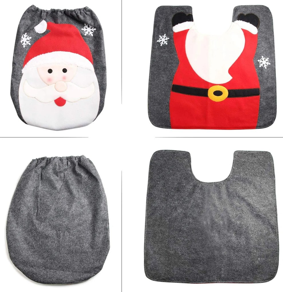 Tutumi Tutumi, vianočná dekorácia na toaletu Santa Claus KF399, CHR-09521