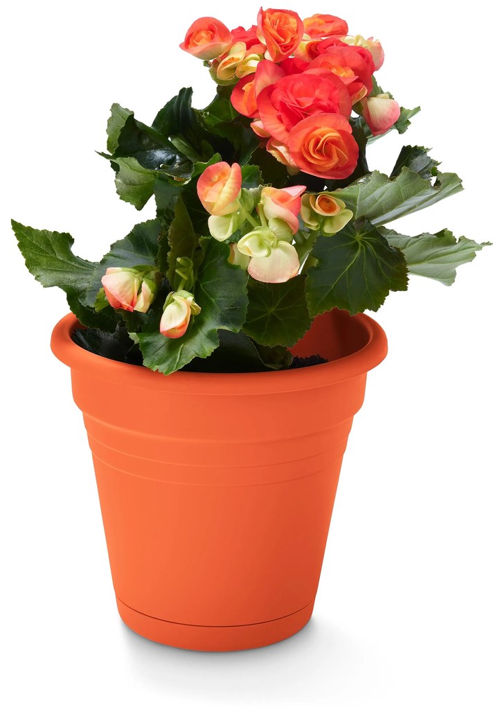 Kvetináč s držiakom na zavesenie na balkón