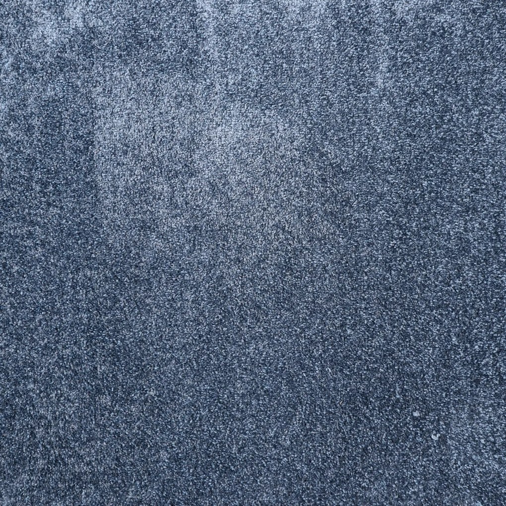 Metrážny koberec Feliz 079, na mieru, šíře 4m, modrá, filc, detská izba, ITC