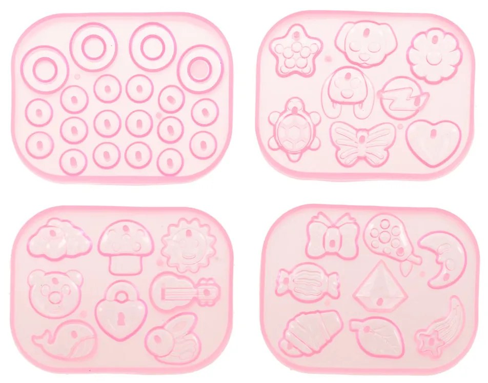 KIK Magic Box UV – kreatívna súprava na výrobu šperkov s UV boxom pre deti, DIY