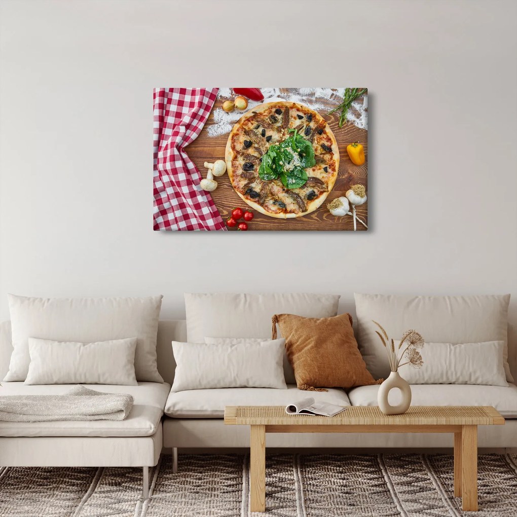 Obraz pizze (90x60 cm)