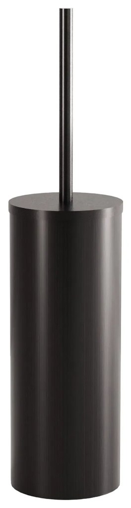 Rea Til, kovový stojan na WC s kefou, čierna matná, REA-88089